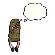 funny cartoon monster N47