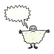 shrieking ghost cartoon character N6