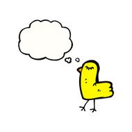 Cartoon Bird N461