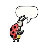 Cartoon Ladybug N102