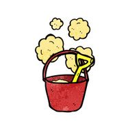 bucket and spade cartoon N4