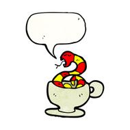 snake in teacup cartoon N2