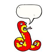 cartoon poisonous snake N32