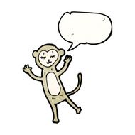 cartoon cute monkey N2
