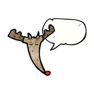 reindeer face cartoon N3