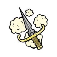 Cartoon Dagger N21