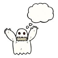 Cartoon Ghost N182