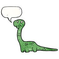 friendly dinosaur cartoon N16