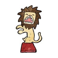 roaring lion cartoon N2