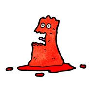 cartoon blob monster N3
