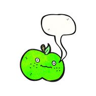 Cartoon Apple N162