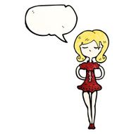 cartoon model woman N8