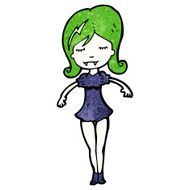 Cartoon Vampire Girl N272