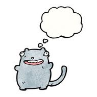 fat ugly cartoon cat N3