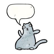 fat ugly cartoon cat N4