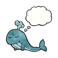 Cartoon Whale N102