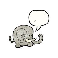 Cartoon Elephant N100
