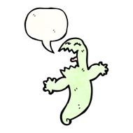 Cartoon Ghost N189