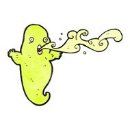 slimy ghost cartoon N3