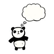 Cute Cartoon Panda N11