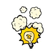 Cartoon Light Bulb N85