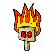 cartoon no sign N13