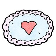 cartoon decorative heart symbol N2