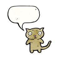 staring cat cartoon N2