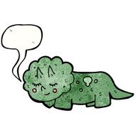 friendly cartoon dinosaur N11