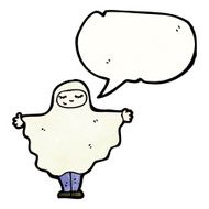 cartoon halloween ghost costume N17