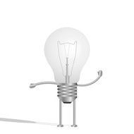 Lightbulb Character Illustration