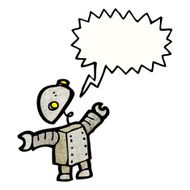 cartoon robot talking N4