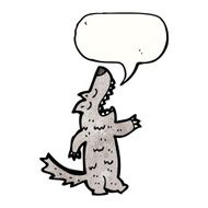 talking cartoon wolf N2