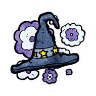 Cartoon Wizard Hat N12
