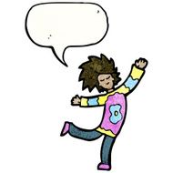 cartoon dancing man N72
