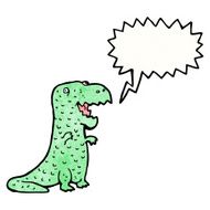 friendly dinosaur cartoon N17