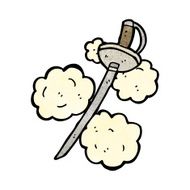 Cartoon Sword N100
