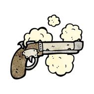old pistol cartoon N2