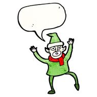 stressed out christmas elf cartoon N2
