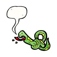 cartoon knotted snake N2