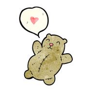 cartoon teddy bear N271