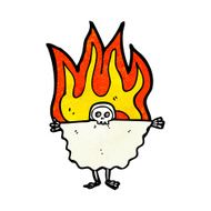 spooky cartoon halloween ghoul N2