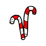 candy canes cartoon N3