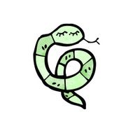 Cartoon Snake N253