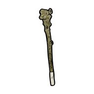 knarled old staff N2
