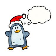 Cartoon penguin N111