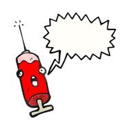 cartoon needle of blood N6