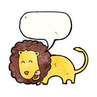 Cartoon Lion N133