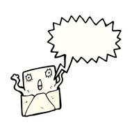 surprise letter cartoon character N2
