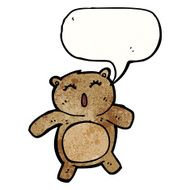 Cartoon Bear N124